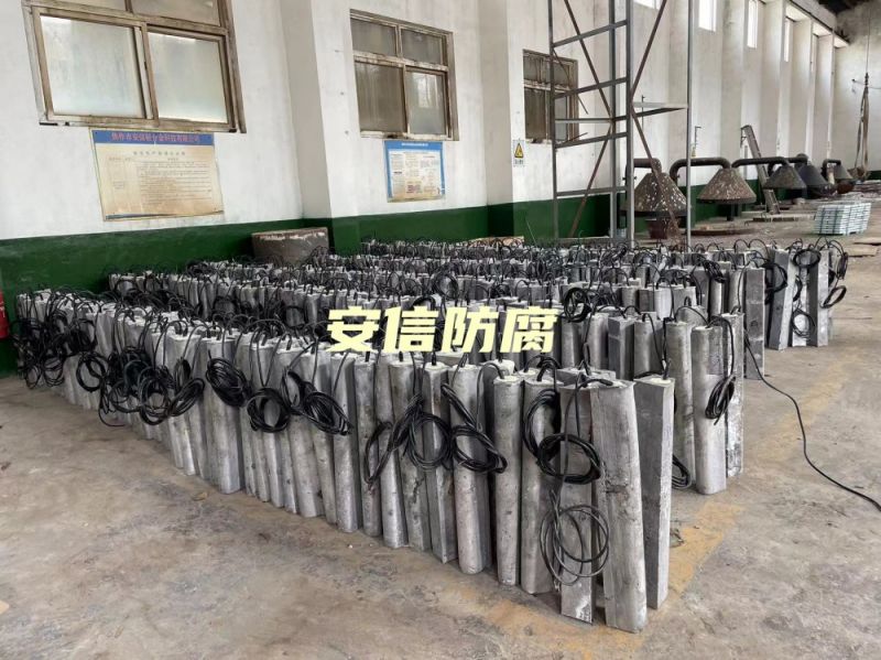 我公司鎂陽極，鋁合金陽極，鋁犧牲陽極，鎂陽極，鎂合金犧牲陽極在呼和浩特煉油廠的使用被評為優(yōu) 秀生產(chǎn)商